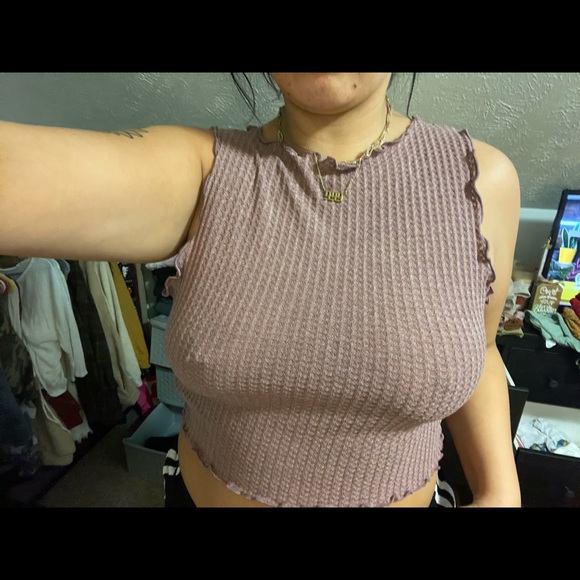 shein purple tank top - Picture 2 of 2